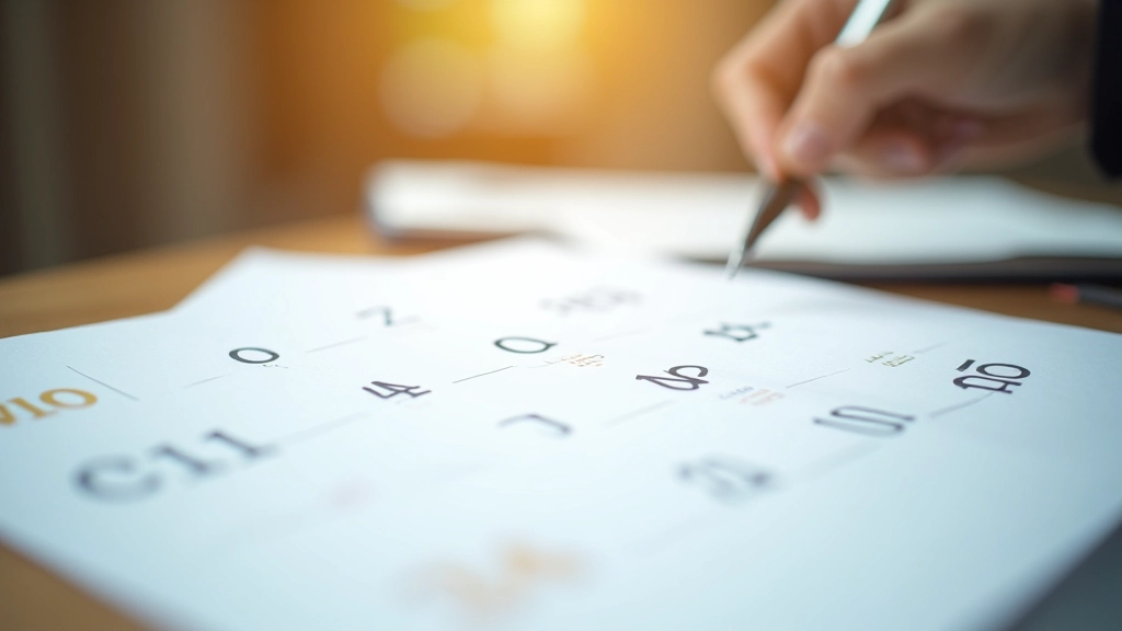 Calendrier ou diagramme de progression montrant les étapes de monétisation d'un blog sur 24-36 mois